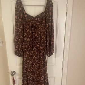 ASTR Chiffon dress from Nordstrom never worn.